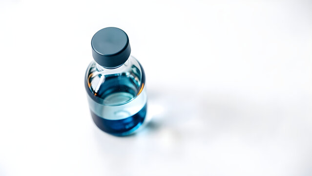 Clear Glass Laboratory Reagent Bottles