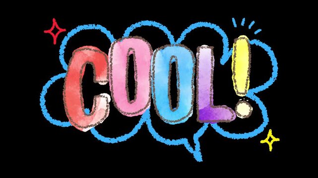 COOL Hand Drawn Watercolor Text Animation