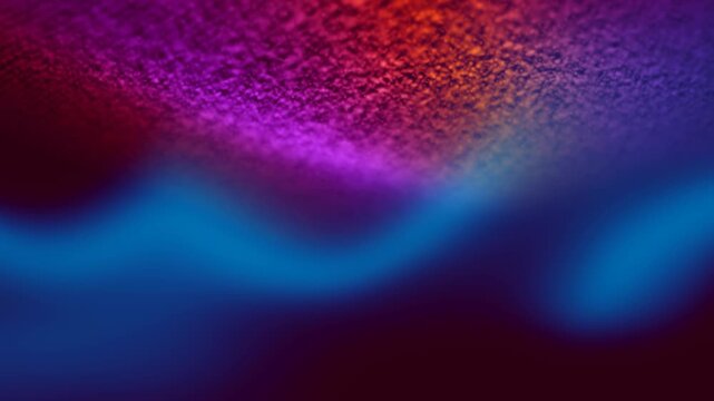 3D Render A mesmerizing abstract video sequence featuring dynamic light and texture interactions on a textured material.