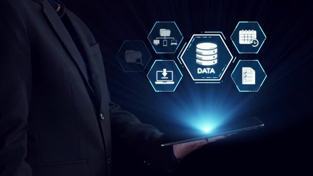Cloud computing, cloud strategy, and cloud technology transforming digital infrastructure with scalable services, secure data storage, and cloud-based digital business solutions. Elide