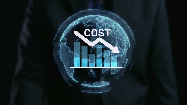 Cost reduction and cost saving through digital transformation, business cost optimization, operational cost reduction, financial savings, and resource efficiency strategies for business success. Elide