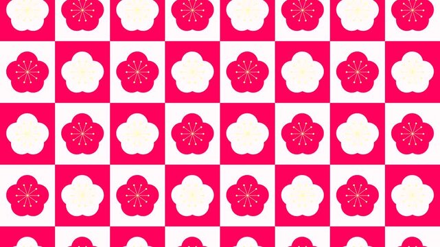 Plum Blossom Pattern Animation