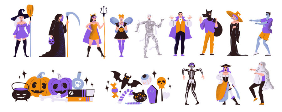 Halloween Costume Character Collection
