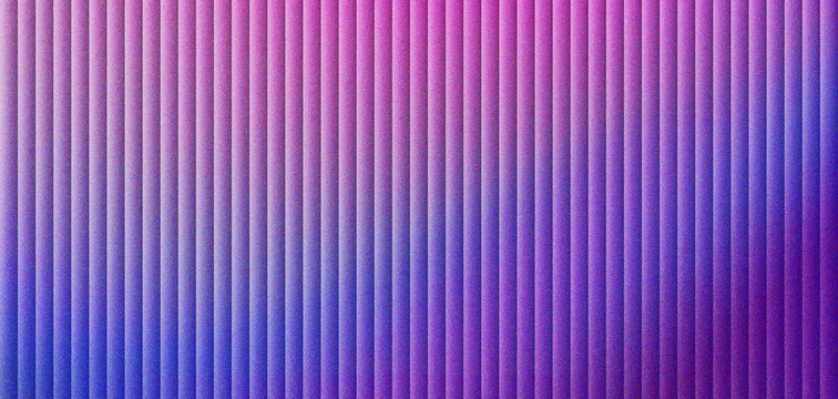 Abstract purple gradient background with vertical lines. Vibrant magenta and blue textured backdrop for digital marketing. Modern ribbed pattern surface for creative graphic design projects.