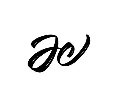 Png Letters Logo Brush Hand lettering Calligraphy Style In Transparent Background
