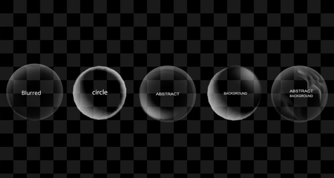 Abstract circle shapes with gradient . Vector set. Fluid vivid gradients for banners. Modern trendy design. Liquid shape.