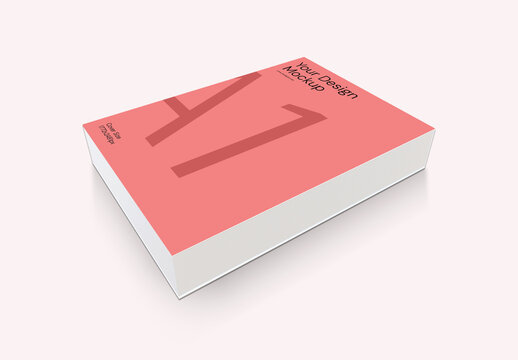 Premium Minimalist Sleeve Packaging Box Mockup
