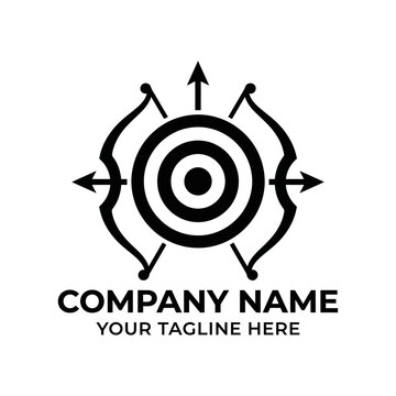 Target Logo with Bow and Arrow, Company Name, Business Goal