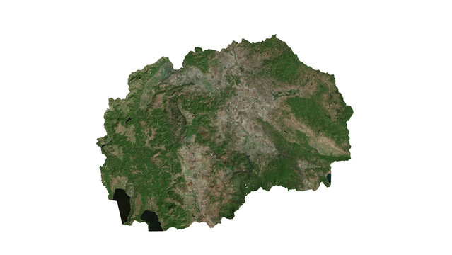 Macedonia North Map