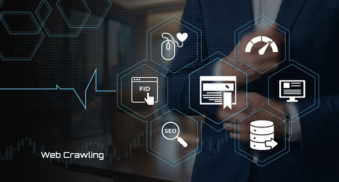 Web Crawler Technology and Digital Marketing Analytics with FID, SEO, Database, and Performance Metrics