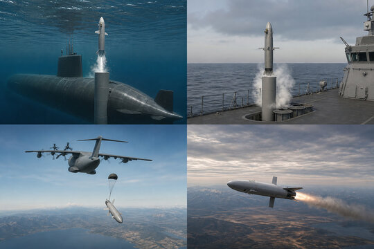 Naval and aerial launch platform concept overview