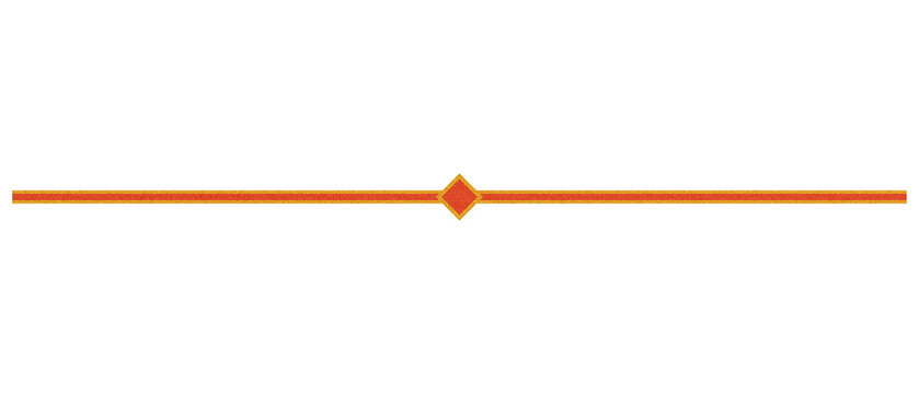 frame with a shape like the following picture with a rhombus in the middle with yellow edges and an orange texture inside like the grain picture