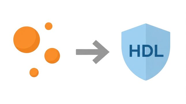 Data conversion transforming into secure shield graphic representation with Orange network nodes convert protective blue shield labeled HDL conversion process