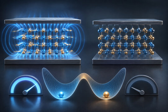 Bistable Particle Lattice Retaining State After Field Removal