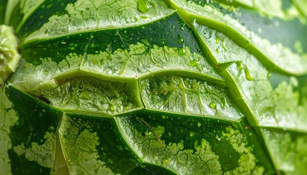 Close up of fresh green leafy vegetable leaves.