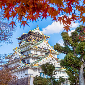 The castle is one of Japan's most famous landmarks and it played a major role in the unification of Japan during the sixteenth century, Osaka Castle Japan
