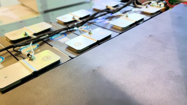 Battery Cell Assembly - Energy Storage and Manufacturing Concept