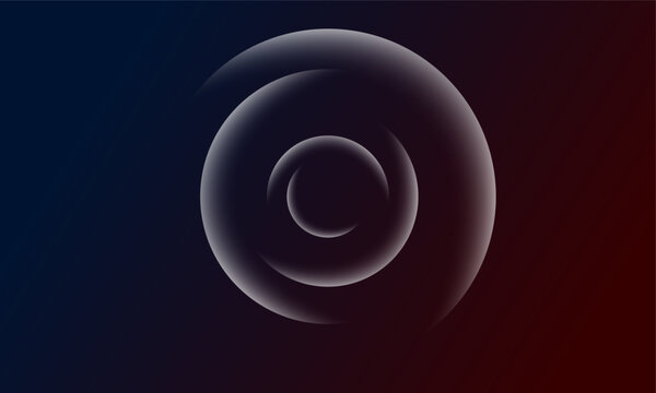 3D Rendered Spiral in Deep Space with Glowing Blue Sphere, Planetary Globe, Moon, Eclipse and Cosmic Light, Futuristic Astronomy and Fantasy Universe Illustration