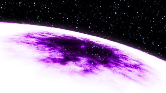 Bright purple light burst and energy flash with black screen vfx transition, light burst in universe, high-quality 4k shockwave animation for action movie scenes and games, cartoon slash