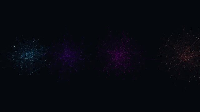 Morphing neural network clusters and data topology lattice