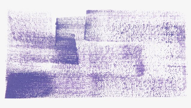 Purple sponge dabbing isolated design