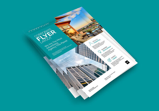 Minimalist Modern Flyer Template Layout