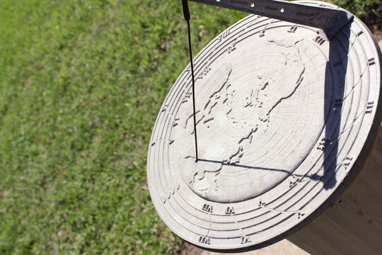 Old Sundial Located in Oakwood Cemetery in Tyler TX