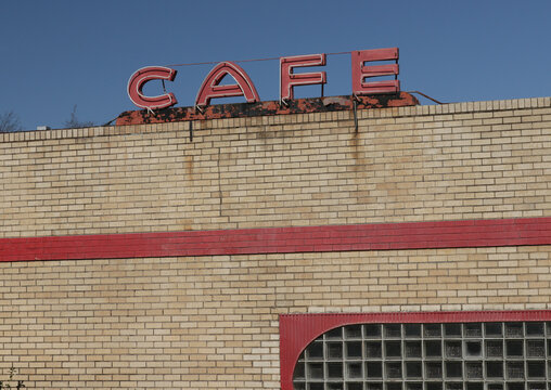 Abandoned Cafe From the 1960 s in Rural East TX