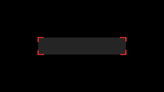 Bold animated lower third with a dark panel and vivid red accents for names, titles, news, sports, interviews and dynamic video overlays, alpha channel