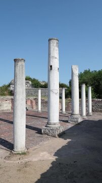 Gamzigrad - ancient Roman complex of palaces and temples Felix Romuliana 