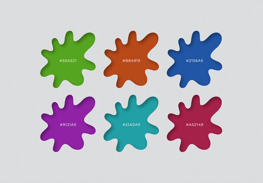 Creative Color Swatch Showcase