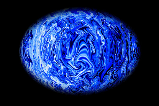 Quantum fluctuation, conceptual illustration