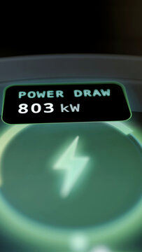 Power draw label records exact 803 kW