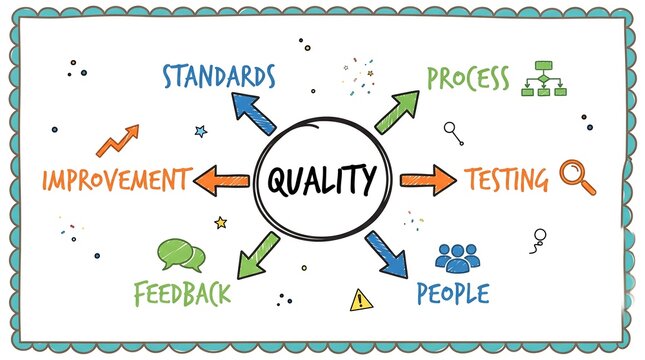 The Ultimate Guide to Quality Management Systems: Key Pillars of Standards, Process, Testing, Feedback, People, and Continuous Improvement for Business Excellence