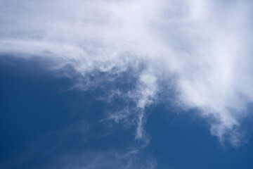 Fototapeta premium 晴れた日の綺麗な空 