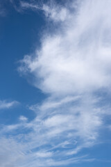 Obraz premium 晴れた日の綺麗な空 