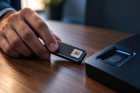 AI Access Token and Fingerprint Reader Authorization