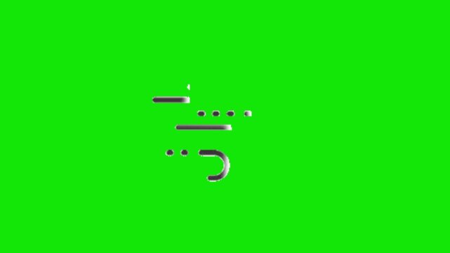 Wind Effect Animation Green Screen Overlay
