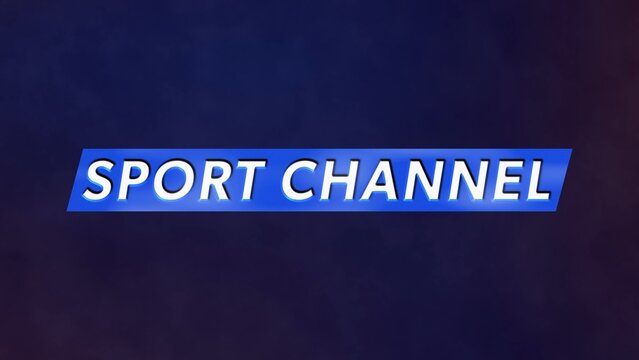Sport News Dynamic Particle Title Intro