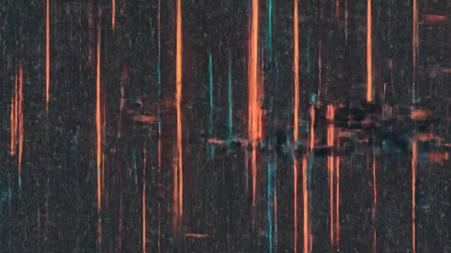 Dynamic digital waveforms showcasing vibrant neon lines and futuristic grids with varying motion patterns