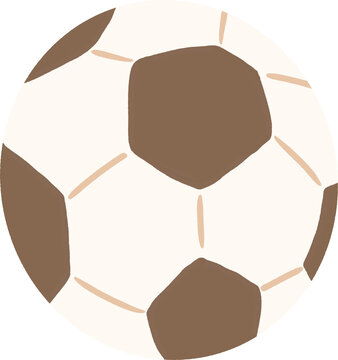 Soccer Ball Clipart Illustration PNG