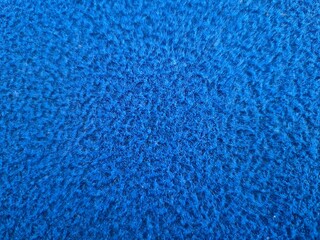 Close Up Blue Soft Fleece Fabric Texture Background © Hendra Susanto0311