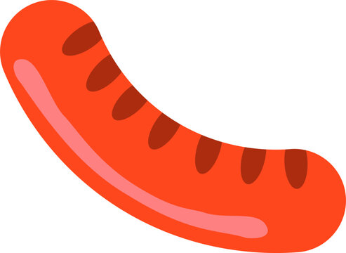 hot dog vector illustration