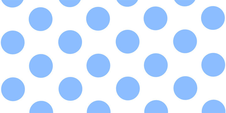 A seamless pattern of hand-drawn blue polka dots on a white background, creating a calm and cute abstract wallpaper design.