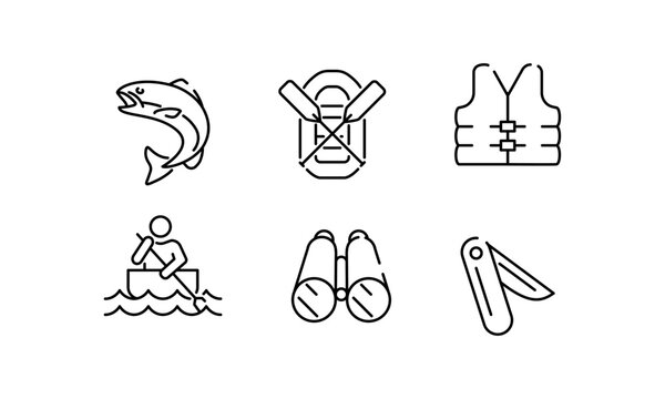 Outdoor Adventure Icons