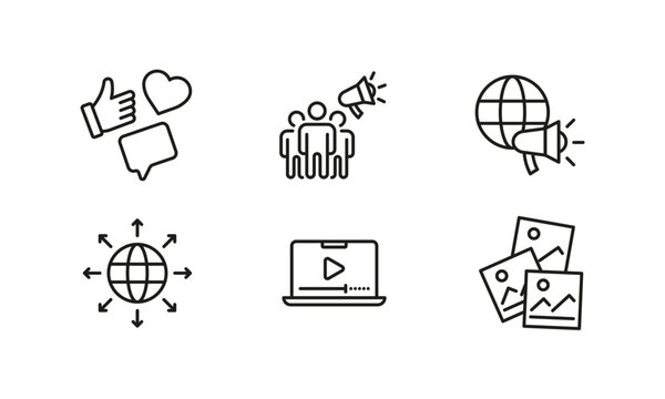Digital Marketing Icons Set