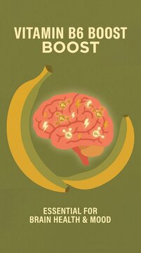 Vitamin B6 Boost for Brain Health and Mood Enhancement