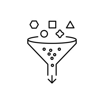 Collecting information icon
