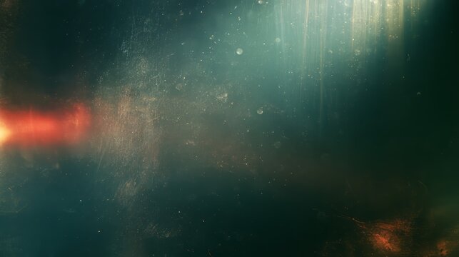 Abstract vintage film texture background with grain, dust particles, subtle light leaks, analog imperfections, retro cinematic atmosphere, aged photographic overlay, and nostalgic visual effect for cr
