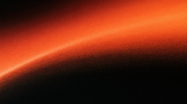Orange and black grainy abstract gradient background with dark textured tones, smooth color transition, subtle noise, modern backdrop, dramatic contrast, and contemporary design aesthetic